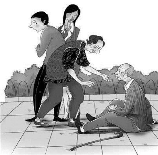 老人脑萎缩容易跌倒吗,老年人容易跌倒并发生骨折的原因