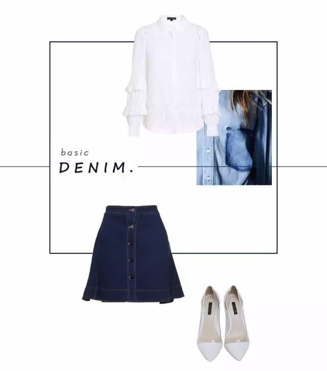 除了火热青春，你还少不了这件心机丹宁!