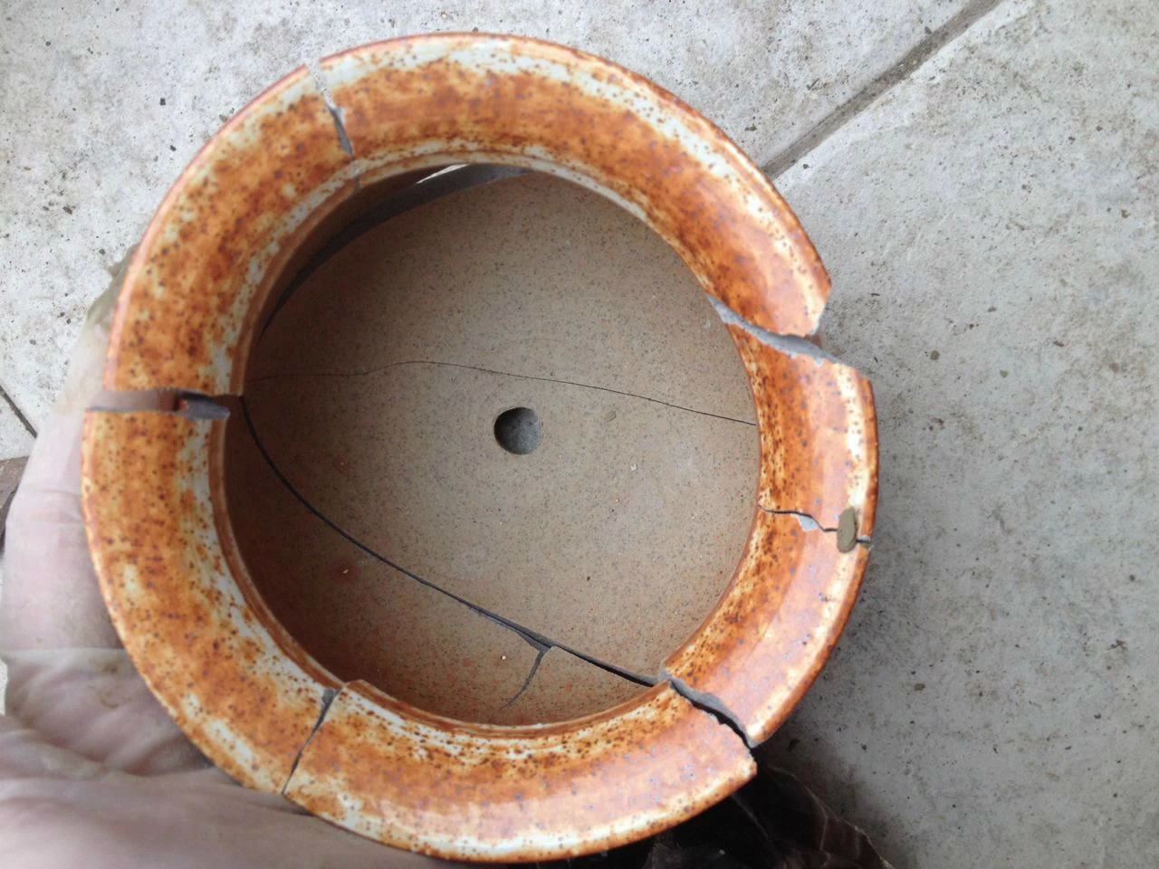 怎样修补破损瓷盆,陶瓷花盆怎么改缺口盆