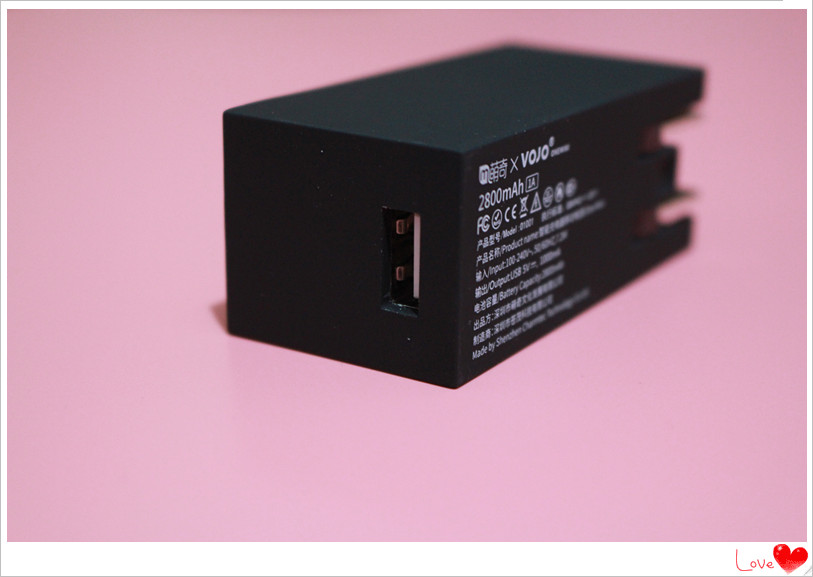 萌奇泡芙小姐移动电源充电器---小巧却别致一格