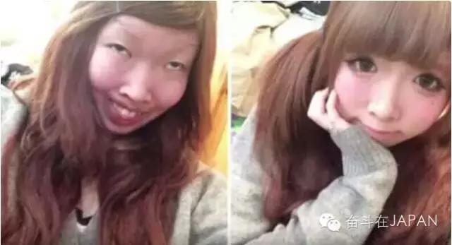 化妆变脸术,化妆术改变一个人