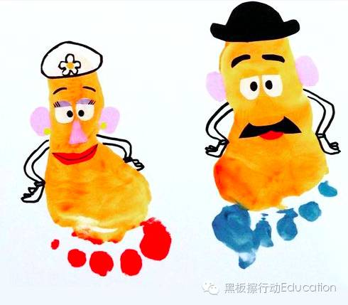 创意无限|手掌和脚丫也能是作画工具?