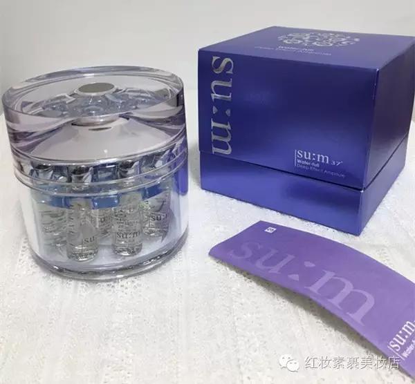 sum37°安瓶精华怎么用,呼吸苏秘m37套盒安瓶