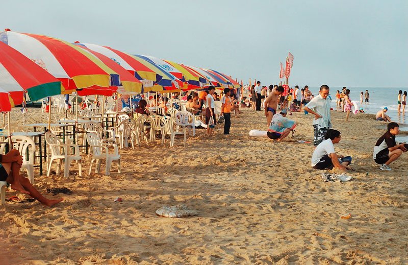 乐亭老照片：2009年的乐亭浅水湾、三岛