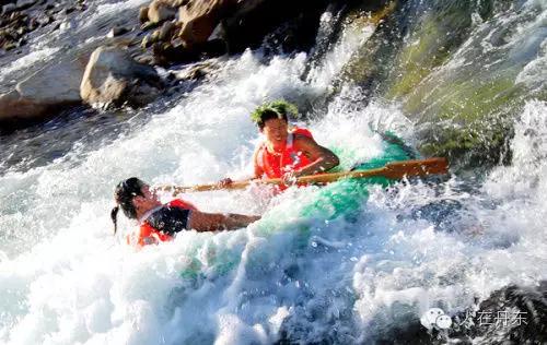 丹东峡谷漂流,丹东漂流的视频