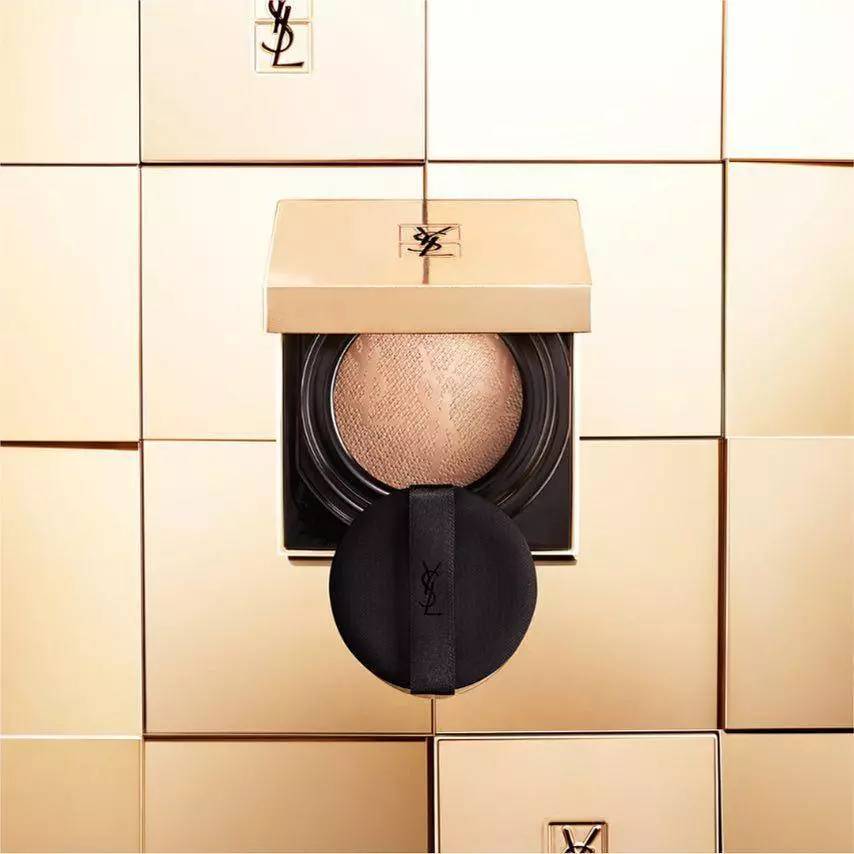 ysl圣罗兰聚焦光感蕾丝气垫,ysl的气垫卡粉吗