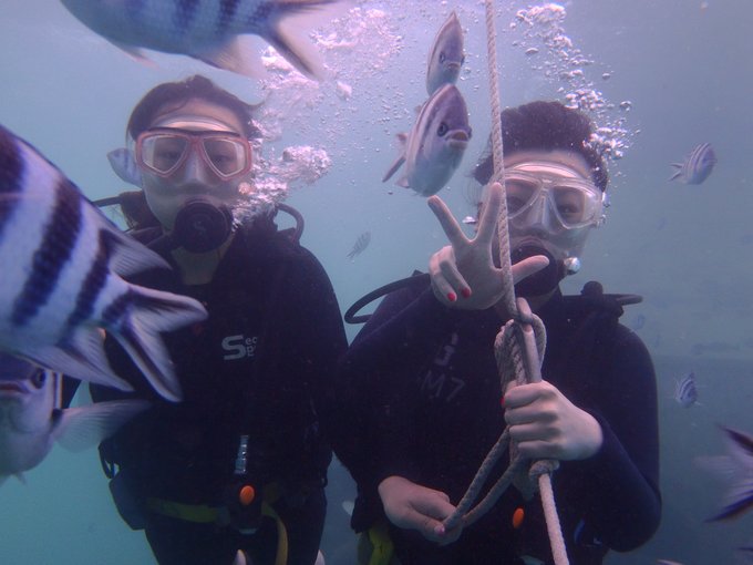 关岛出海,长滩岛上天下海