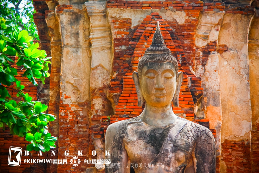 大城府古迹探索,泰国大城府避世佛塔之残缺与圆满