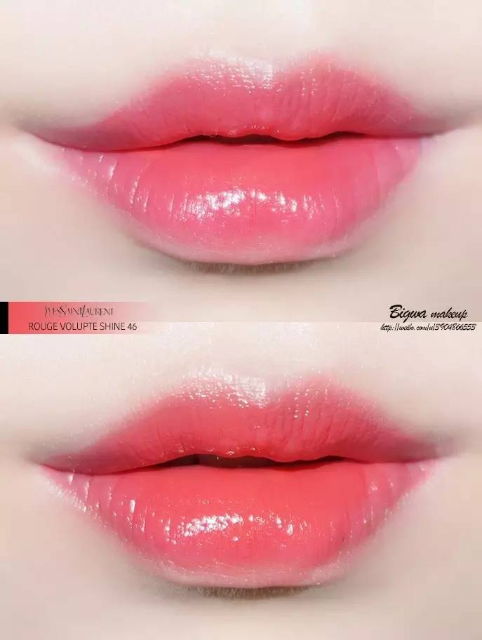 试色ysl唇釉,试色100支大牌口红