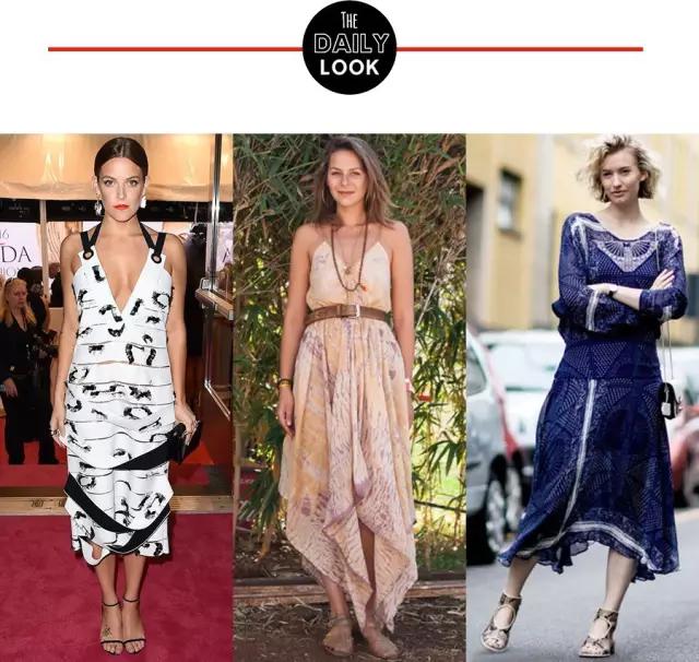 穿上不规则连衣裙，懒女人也一秒变时髦