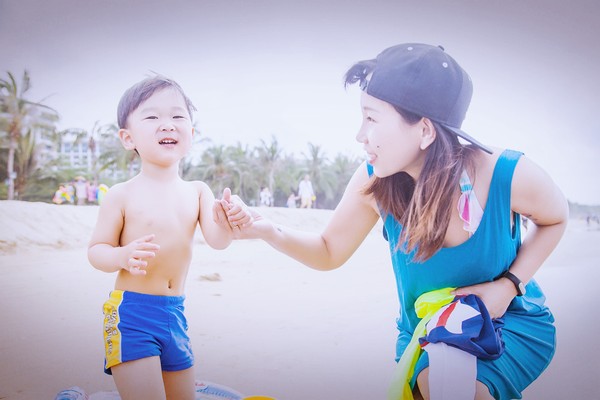 2016.04.30偕老带小,三亚的天伦之乐~