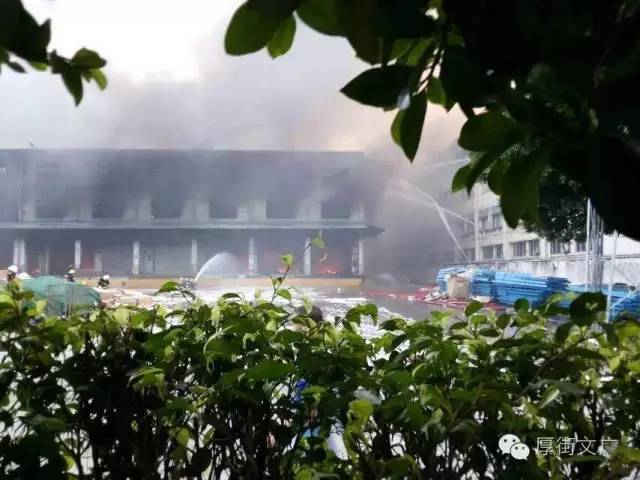 东莞厚街沙厂火灾最新消息,东莞市厚街赤岭火灾最新视频消息