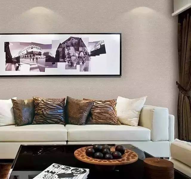 墙纸客厅全贴,客厅顶贴自粘墙纸