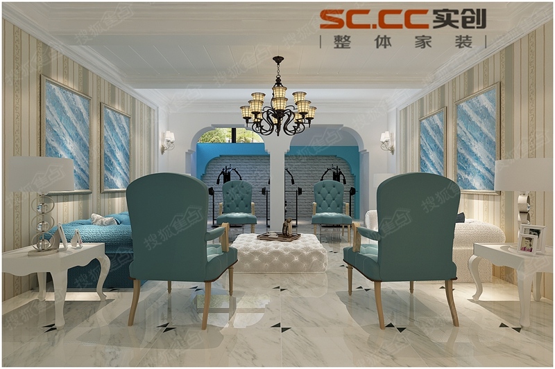 青岛红墅湾别墅德式装修,青岛世茂红墅湾别墅275平