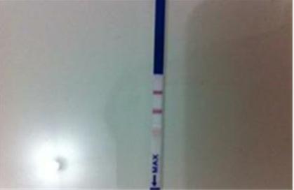 早孕测出来有粉印说明着床了吗,试纸测着怀孕了有褐色分泌物