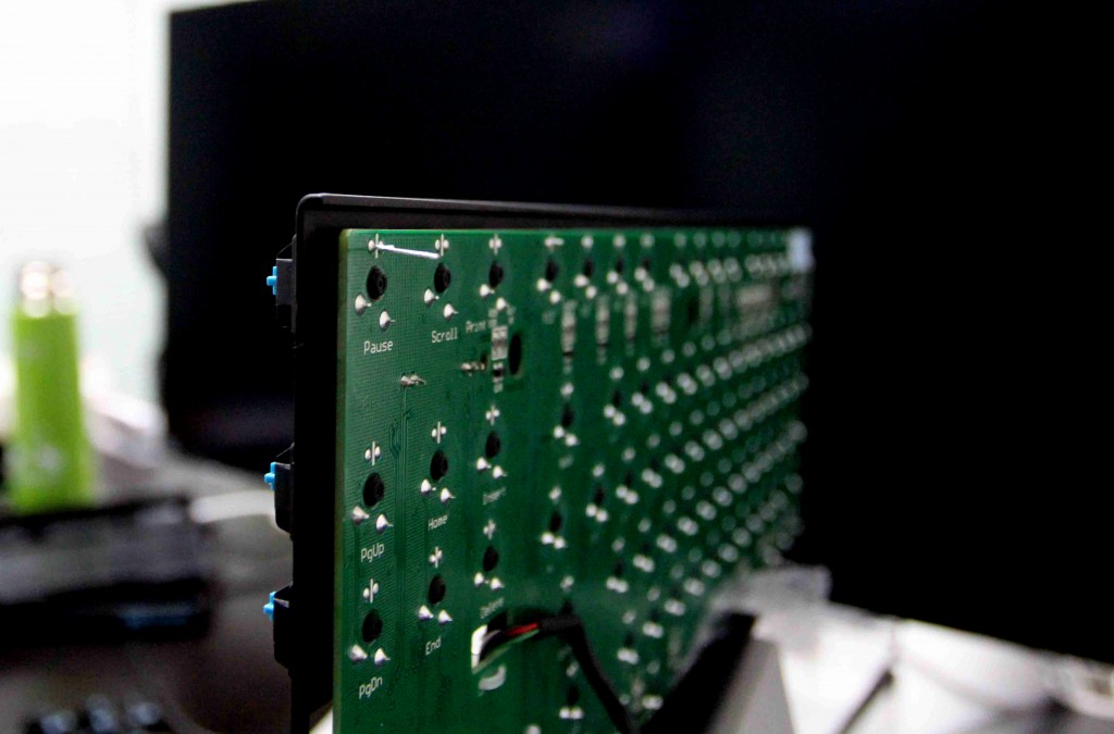 ganss87键盘拆解,ganss键盘青轴