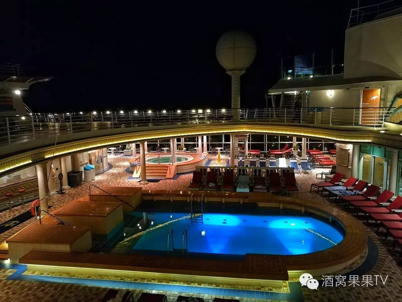 加勒比邮轮之旅,游轮畅游加勒比海