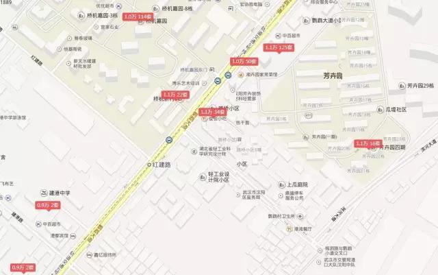 武汉地铁19号线最好房价,武汉地铁六号线沿线楼盘价格