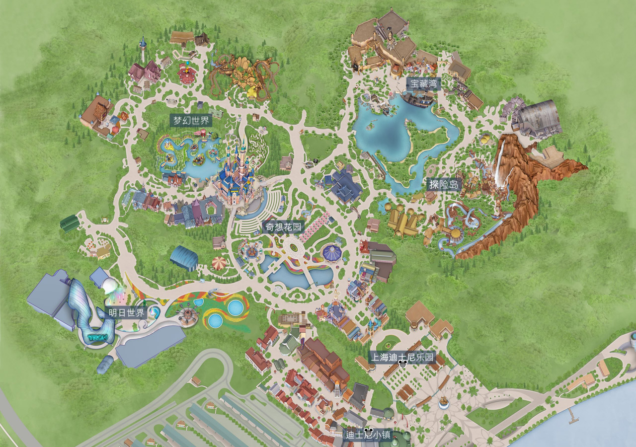 最精简上海迪士尼游玩攻略,最全上海迪士尼游玩攻略