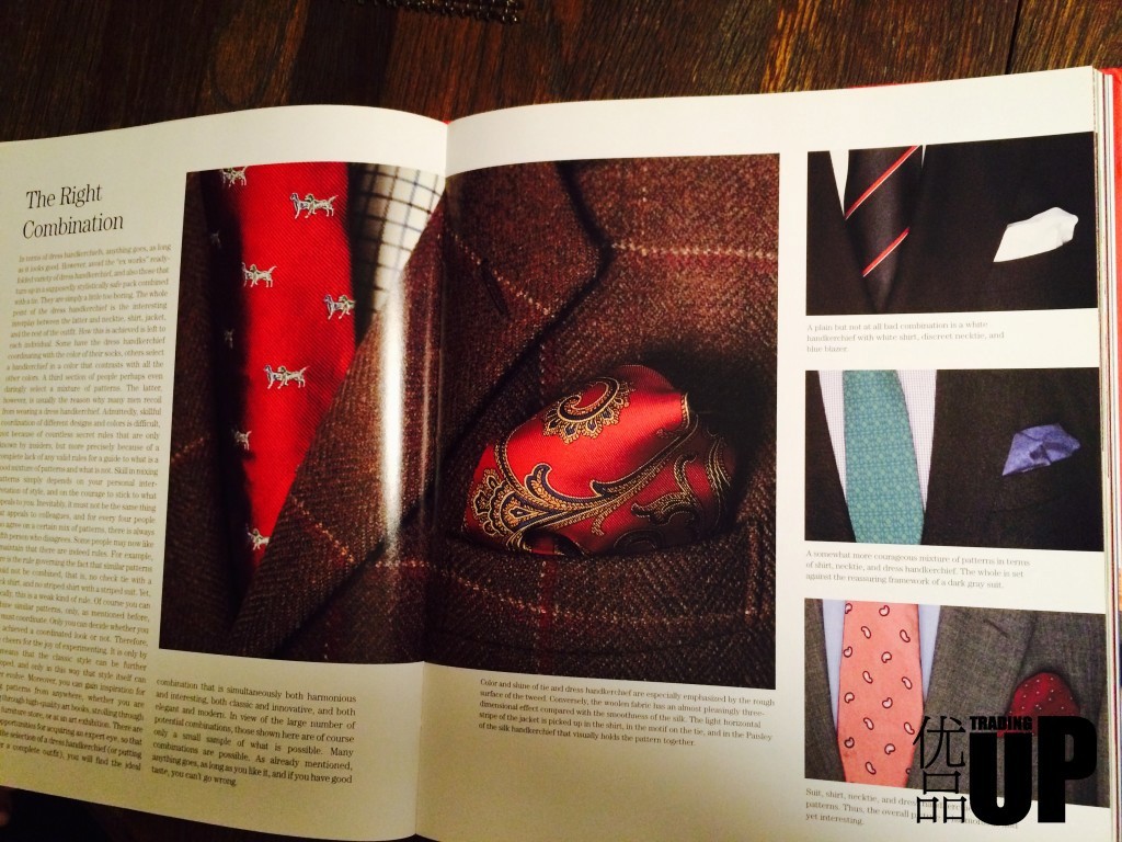 是时候该羡慕一下男士风尚传统了,毕竟绅士们连领带都可以定制