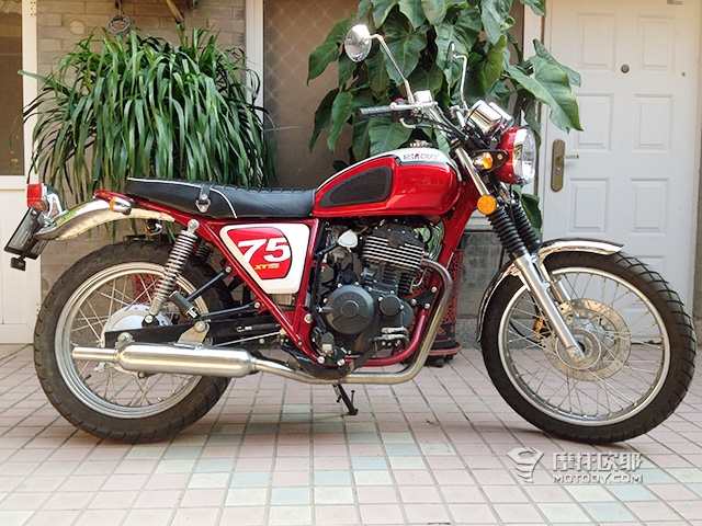 鑫源棍王梦想版xy400,鑫源复古400摩托车试骑视频