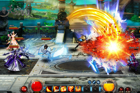 爱游戏,玩福利《九州天空城》上线腾讯爱玩