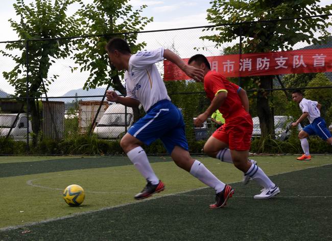 圆满举办五人制足球比赛,三明体育场足球赛