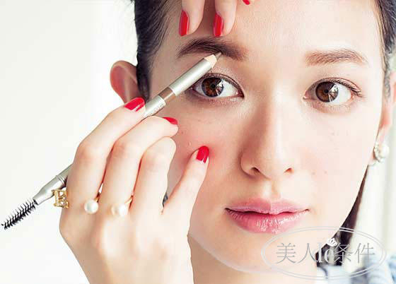 浓眉美妆教程初学者,浓眉欧美妆教程