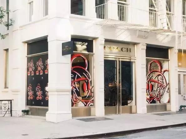 coach米老鼠双肩包,coach米老鼠帆布包