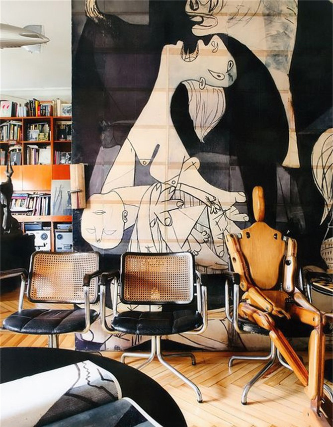 零基础手绘墙面最简单的,北欧风墙面画手绘