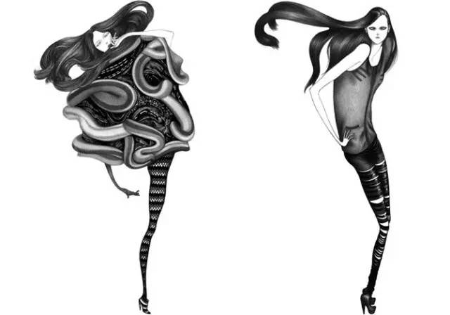 美到惊艳的插画图,美到崩溃的插画