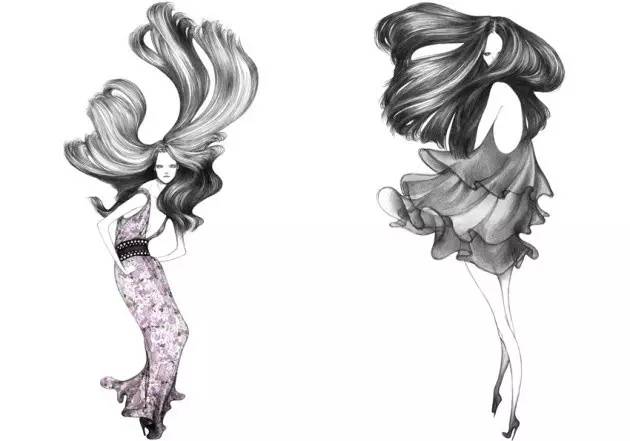 美到惊艳的插画图,美到崩溃的插画