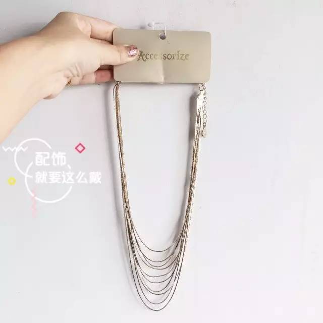 项链女款高级感轻奢小众百搭配饰,男生戒指配饰推荐小众高级款