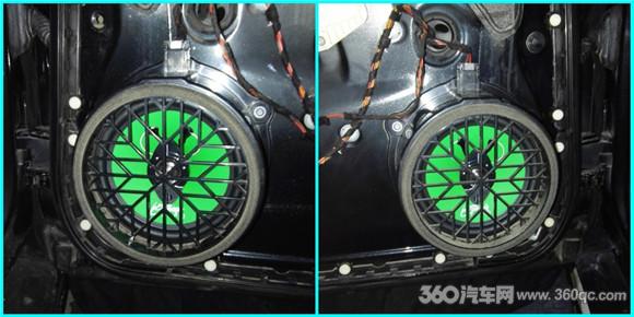 奥迪a6l55tfsi喇叭,原车音响破音