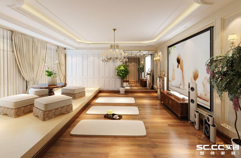 烟台装修实景案例,烟台平层装修实景案例