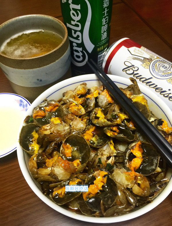 潮汕人腌制的螃蟹,潮汕人的腌制小河蟹
