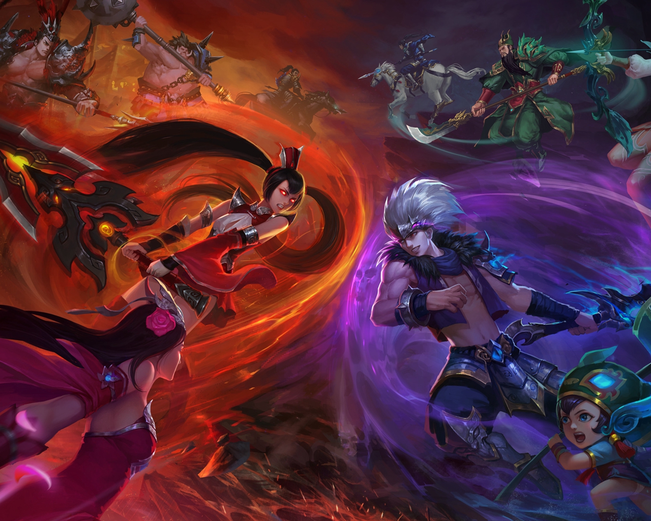 梦三国英雄人物,盘点梦想三国全英雄变身