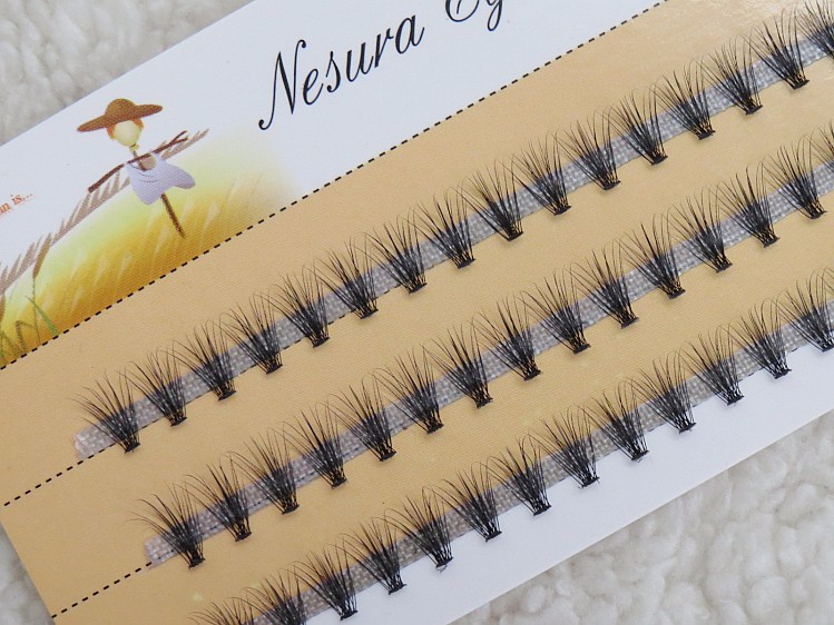 麦穗浓密款假睫毛14mm,睫毛浓密的人适合的假睫毛