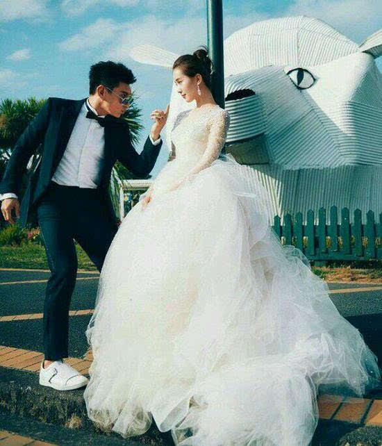 林心如霍建华的婚纱照,林心如霍建华婚纱图片大全