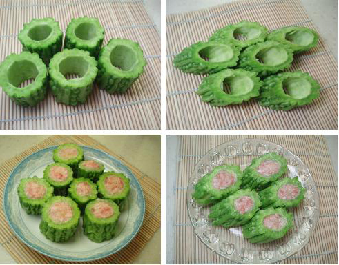 夏天必须吃的酿苦瓜,夏天去火的苦瓜