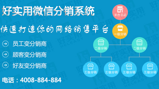 微商分销程序是什么,玩转微商分销系统