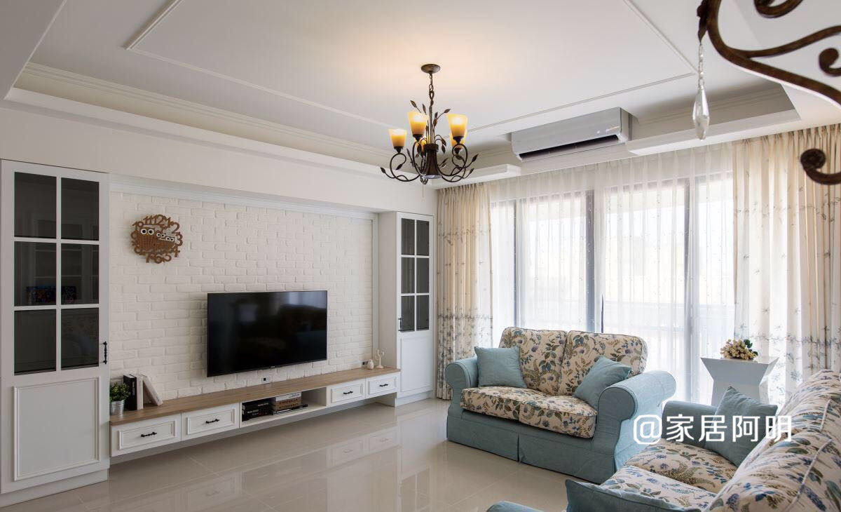 三室两厅70小户型设计,68平三室小户型美式