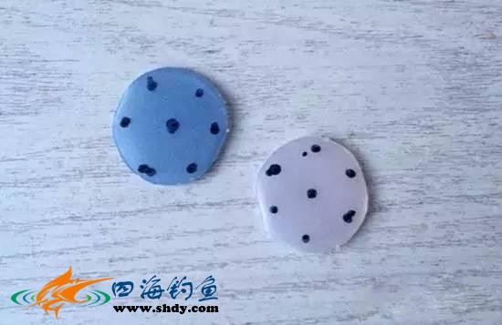 翻板钩线组方法图解,自制翻板钩简易固饵器