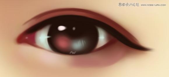 sai手绘教程用ps,ps人像卡通手绘效果