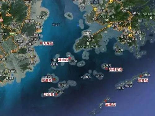 万山岛钓点地图,万山岛钓点怎么选