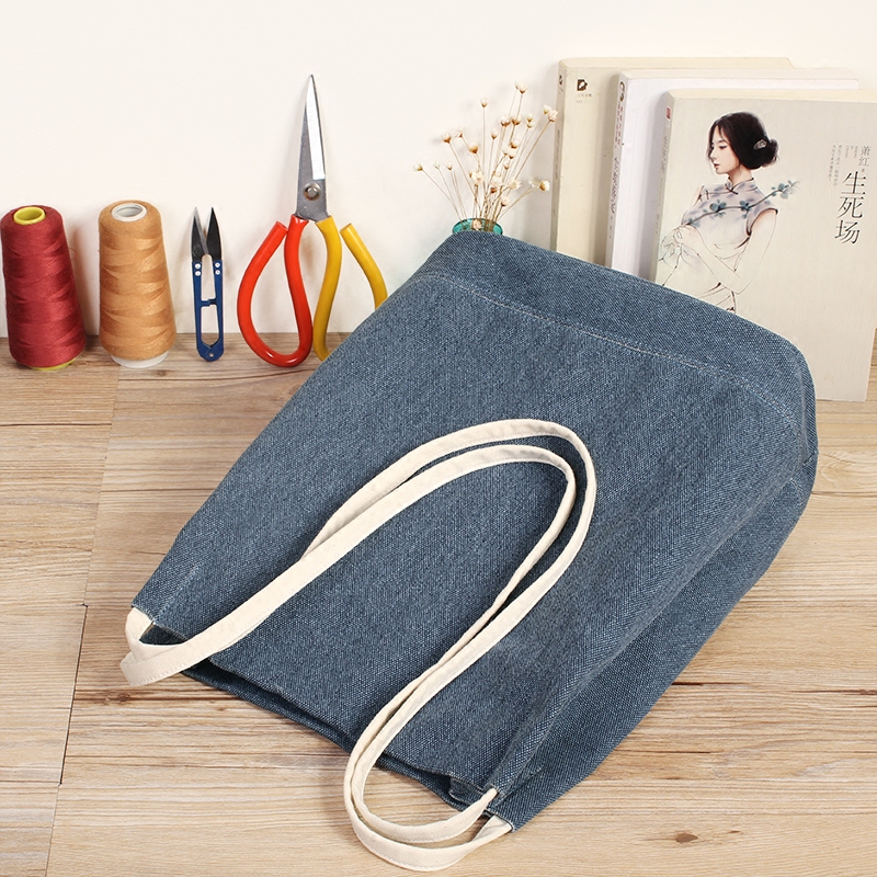 文艺清新百搭帆布包大容量,文艺风帆布包大容量