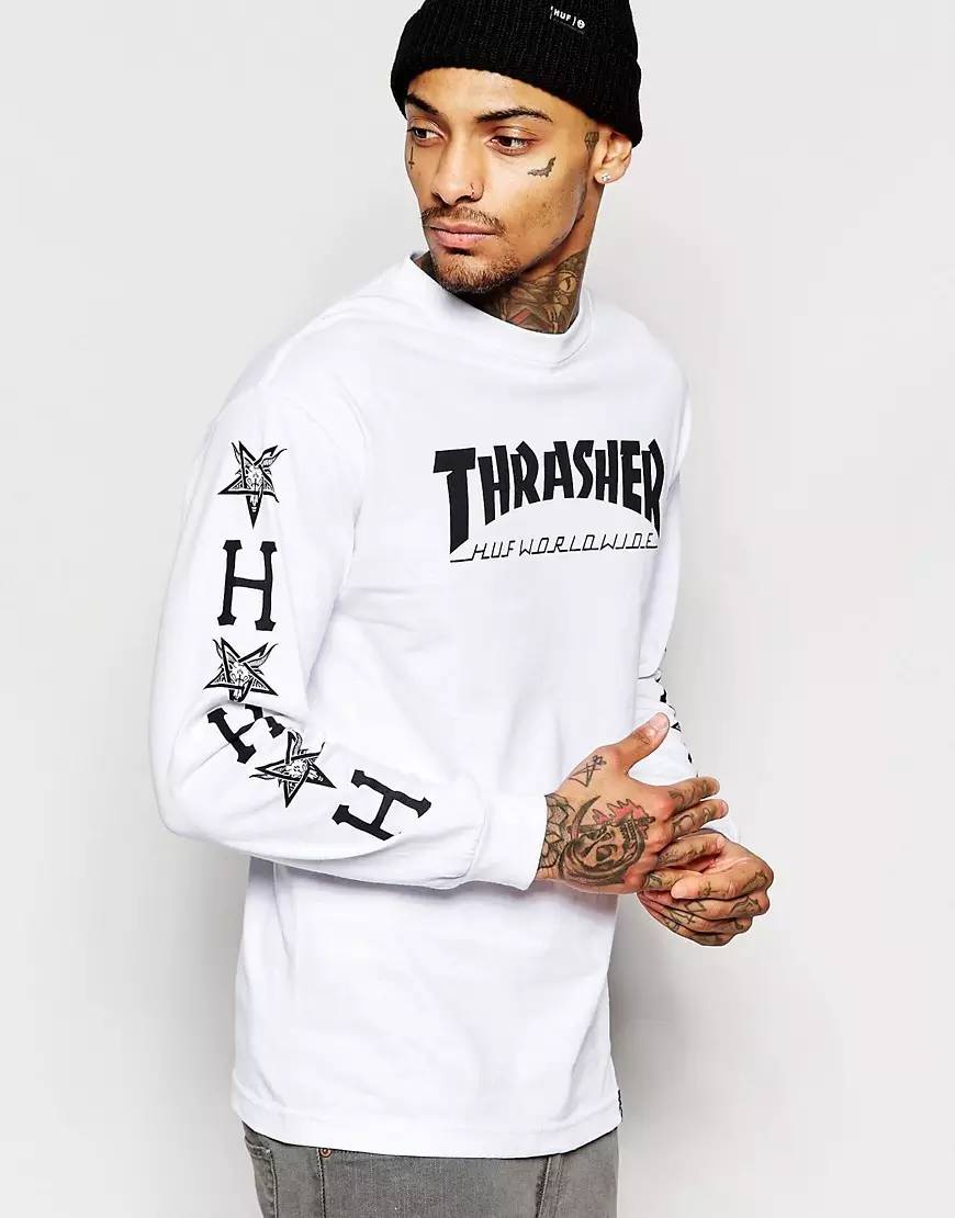 无HUF，不滑板？NO！HUF有的是性感潮范儿~