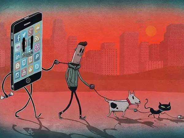 “嘘，我被手机绑架了！”