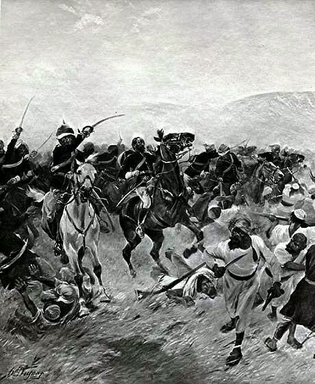 近代骑兵阵型,18世纪骑兵