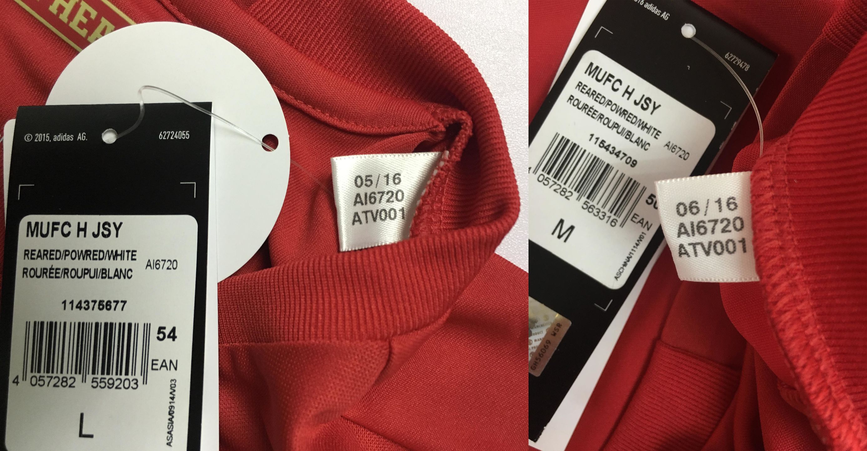 曼联16-17赛季,曼联2021球衣球员版和球迷版区别